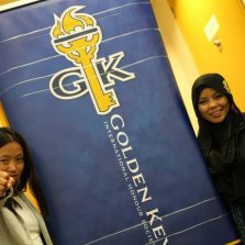 Kisahku dimalam itu: Golden Key International Honour Society