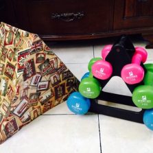 DIY project : my dumbbells’ cover